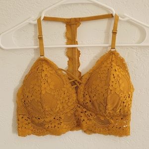 Mustard yellow bralette